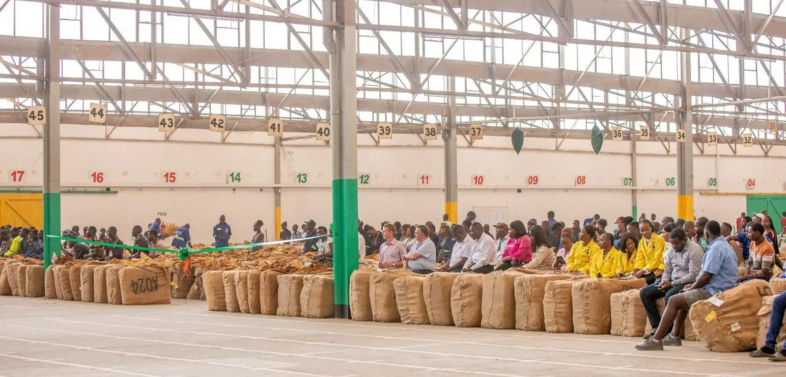Tobacco sales floor